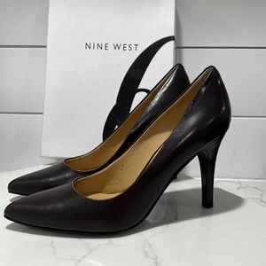 Nines West brown heels